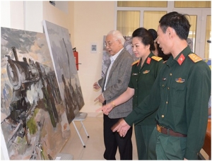 Bế mạc Trại sáng tác mỹ thuật đề tài “Lực lượng vũ trang – chiến tranh cách mạng” tại Nhà sáng tác Đại Lải