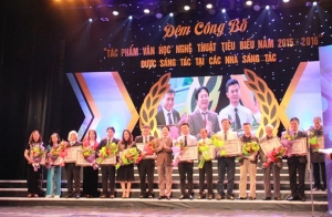 Công bố tác phẩm và công trình văn học nghệ thuật tiêu biểu năm 2015 2016