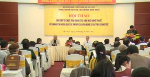Hội thảo &quot;Đổi mới tổ chức Trại sáng tác văn học nghệ thuật&quot; - Quốc Hội TV