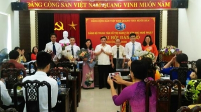 Đại hội Đảng bộ Trung tâm Hỗ trợ sáng tác văn học nghệ thuật nhiệm kỳ 2020 -2025